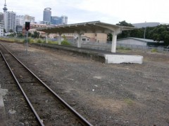 The old Parnell station is now sadly unloved